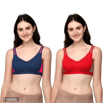 Womens Everyday Wear Non Padded Bra Pack Of 2