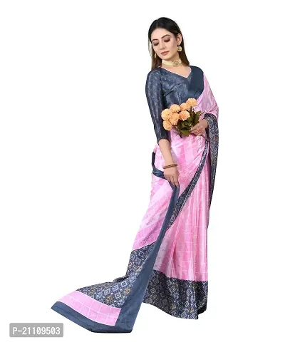 Fancy Chiffon Saree with Blouse Piece for Women-thumb3