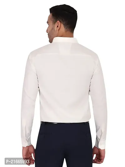 Comfortable White Cotton Long Sleeves For Men-thumb4