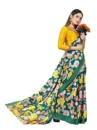 Fancy Chiffon Saree with Blouse Piece for Women-thumb1