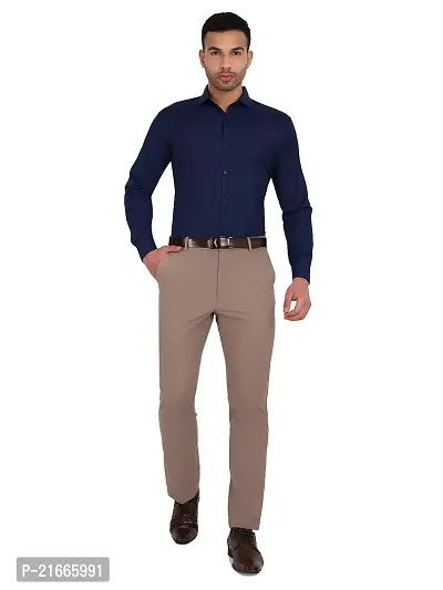 Comfortable Blue Cotton Long Sleeves For Men