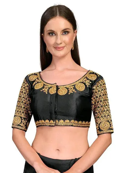 Reliable Art Silk Stitched Blouses For Women