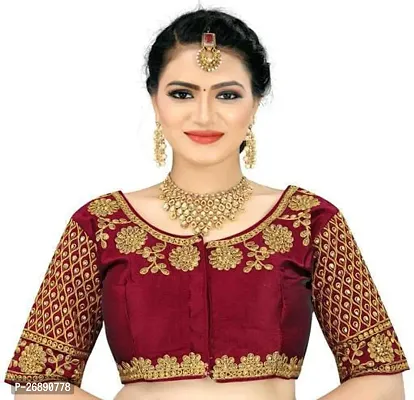 Classic Silk Stitched Blouses for Women-thumb2