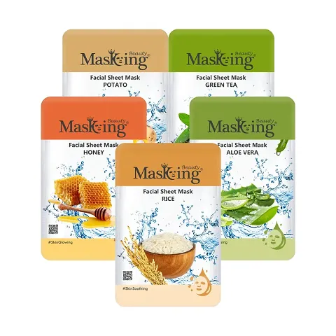 Best Selling Natural Sheet Mask Combo