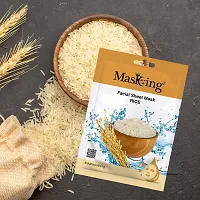 Masking Beauty Facial Sheet Mask Rice (Pack Of 1)-thumb1