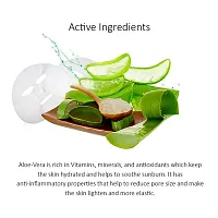 Masking Beauty Summer Facial Sheet Mask for Skin Moisturizing, Skin Lightening, Skin Nourishing, Calming, Fairness of Natural Serum (Aloe Vera and Cucumber) Suitable for Women  Men (Combo of 2)-thumb2