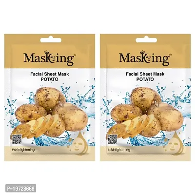 Masking Beauty Facial Sheet Mask Potato (Pack Of 1)