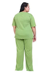 CANIDAE Womens Cotton Night Suit | Plus size Night Suit for Girls and Women SMALL TO 8XL-thumb2