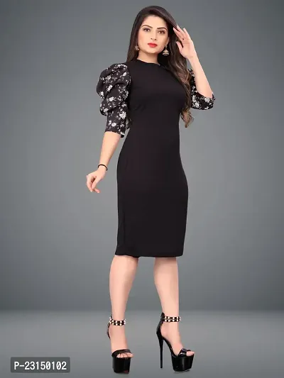 Stylish Lycra Western Dresses for Women-thumb3