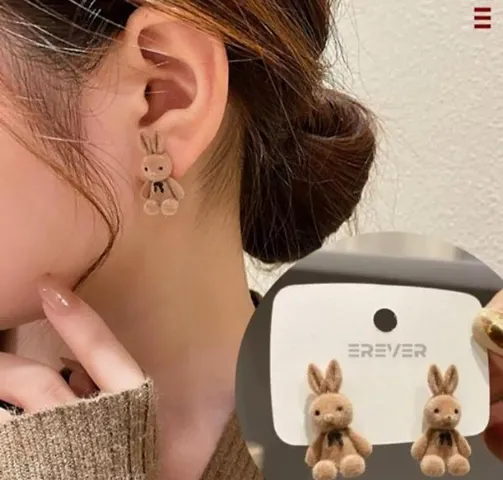 Wonderful teddy earrings