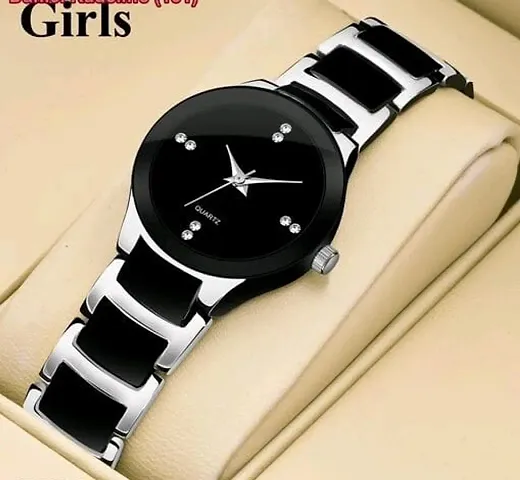 Stylish Fancy Metal Analog Watches For Women And Girls