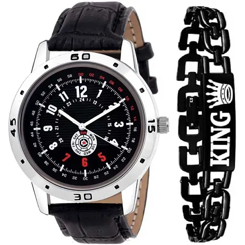 Men's Stylish Watches Analog Watch with Bracelet