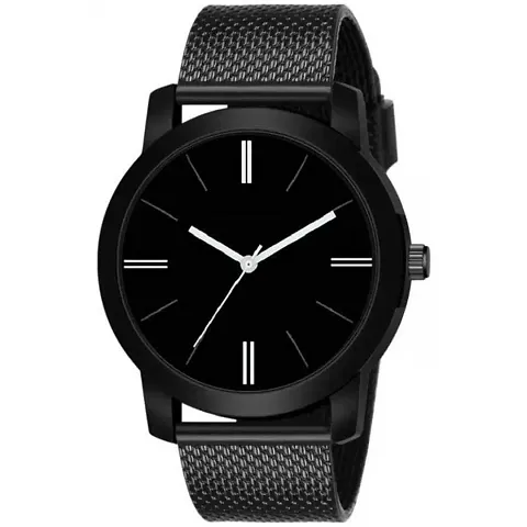 A48 Simple Formal PU Belt Big Casado Dial Watch For Men Women