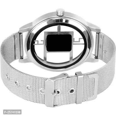 KD Silver Premium Quality Strap Designer Fashion Wrist Analog Men Watch.-thumb3