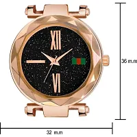 KD Luxury Rosegold Buckle Starry Sky Quartz Watches Mysterious Rosegold Designer Fashion Wrist Analog Women Watch-thumb1