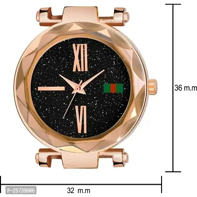 KD Luxury Rosegold Buckle Starry Sky Quartz Watches Mysterious Rosegold Designer Fashion Wrist Analog Women Watch-thumb2