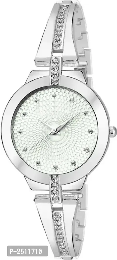 Silver Bracelet watch For Women-thumb0