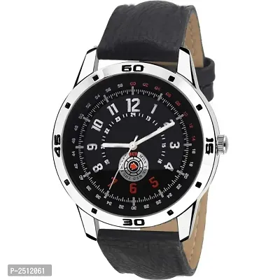 Black Analog Men's Watch