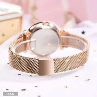 Ladies Wristwatches Fashion Woman Rome Style Clocks Luxury Womens Megnet Belt Watches-thumb3