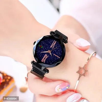 Ladies Wristwatches Fashion Woman Rome Style Clocks Luxury Womens Megnet Belt Watches