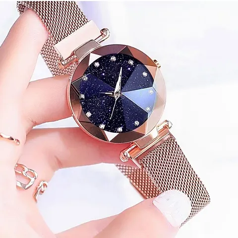 Magnetic Strap Analog Watches for Women