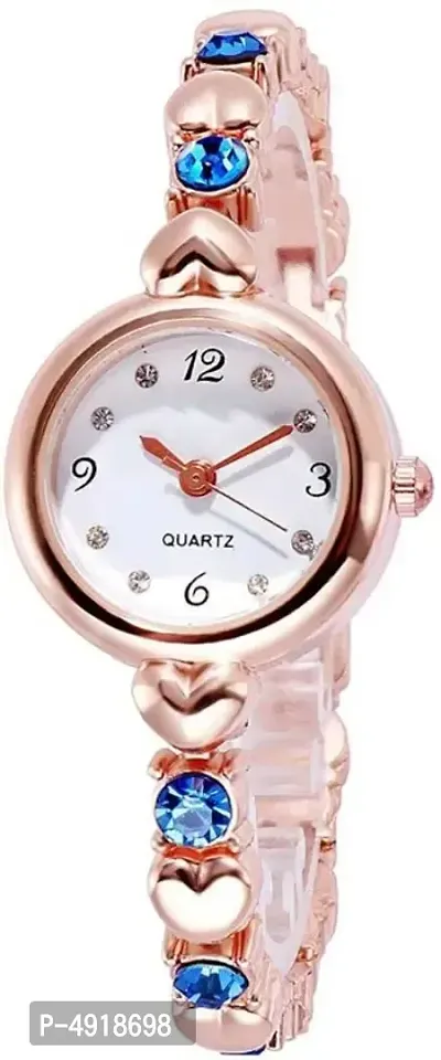 Exclusive Rose Gold Analog Watch For Girls-thumb0