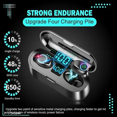 Earbuds F9 Upto 48 Hours Playback with ASAP Charge