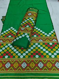 Pure Silk Zari Mix Path Assame Traditional Mekhela Sador Saree-thumb1