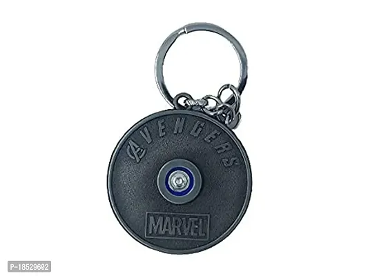 RACE MINDS Metal Avengers Marvel keychain and keyring For Car And Bike-thumb2