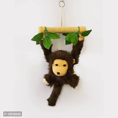 RACE MINDS Hanging Monkey Soft Toy for Kids | Game | Light Weight | Home Decoration | Plush Toy-thumb2