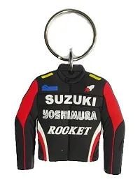 RACE MINDS Jacket Suzuki yoshimura keychain and keyring For Car And Bike-thumb1