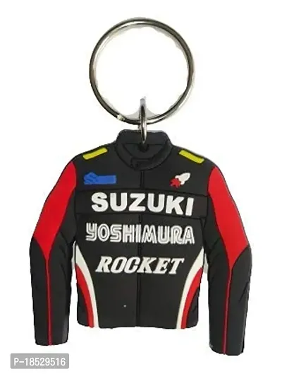 RACE MINDS Jacket Suzuki yoshimura keychain and keyring For Car And Bike-thumb2