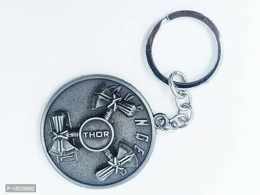 RACE MINDS Metal Avengers Marvel keychain and keyring For Car And Bike