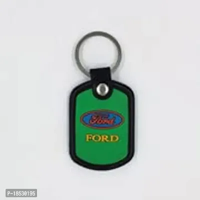 RaceMinds Single Side Fancy Rubber Key Chain  Key Ring for car,bike-thumb2