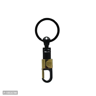 RACE MINDS Key Chain For Car, Bike, Keychain Clip Locking Metal key ring Key chain for Men Women Keyring-thumb2