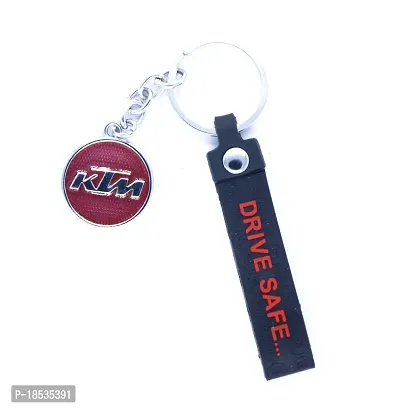 RACE MINDS KTM Keychain Key Ring Hook Keychain Holder Car  Bike Keychain Heavy Duty Keychain for Men and Women-thumb0