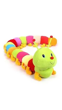 RACE MINDS Soft Toy Caterpillar with A B C Alphabet Stuffed Toys Animal Soft Toys Soft Toy for Kids and Girls (65CM-Green)-thumb2