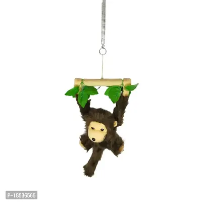 RACE MINDS Hanging Monkey Soft Toy for Kids | Game | Light Weight | Home Decoration | Plush Toy