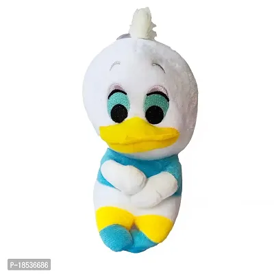 KRIDA Minds Cartoon Cuddly Small Donald Duck Colourful Plush Stuffed Toy Animals for Kids Baby Boys Girls Birthday Gifts-thumb0