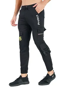 Mindsart Trendy Men's Cargo Pants - Fashionable MindsArt Cargo Trousers-thumb2