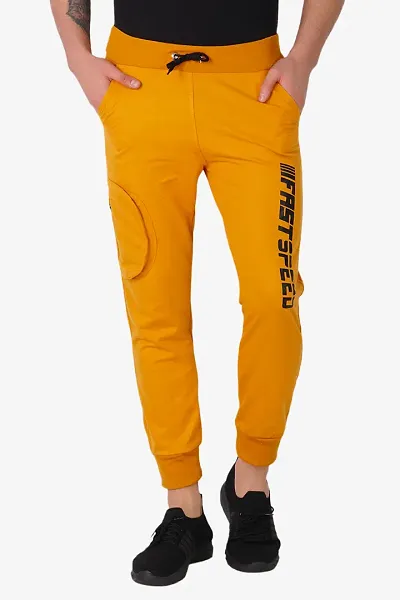 Must Have Cotton Blend Regular Track Pants For Men 