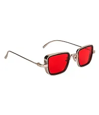 Kabir Singh Silver Red Sunglass For Men  Women-thumb1