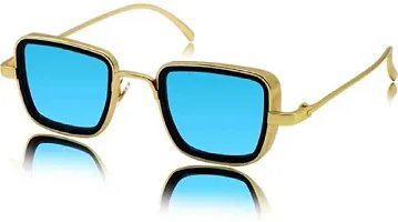 Kabir Singh Gold Blue Sunglass For Men  Women-thumb2