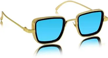 Kabir Singh Gold Blue Sunglass For Men  Women-thumb1