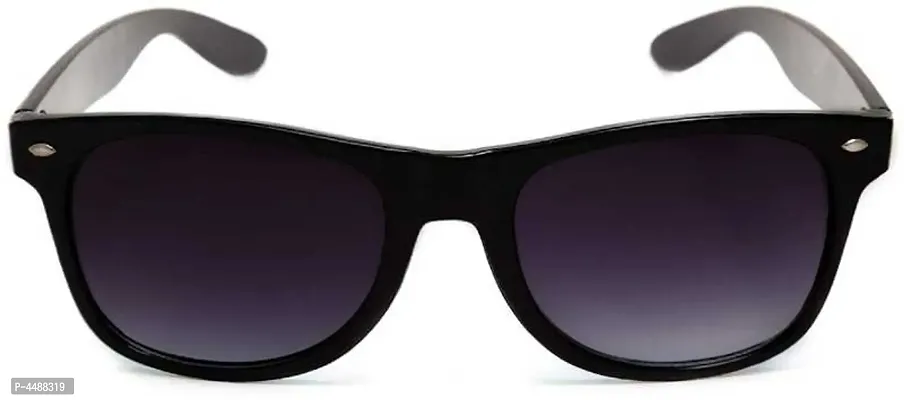 Black Wayfarer Sunglass For Men & Women-thumb0