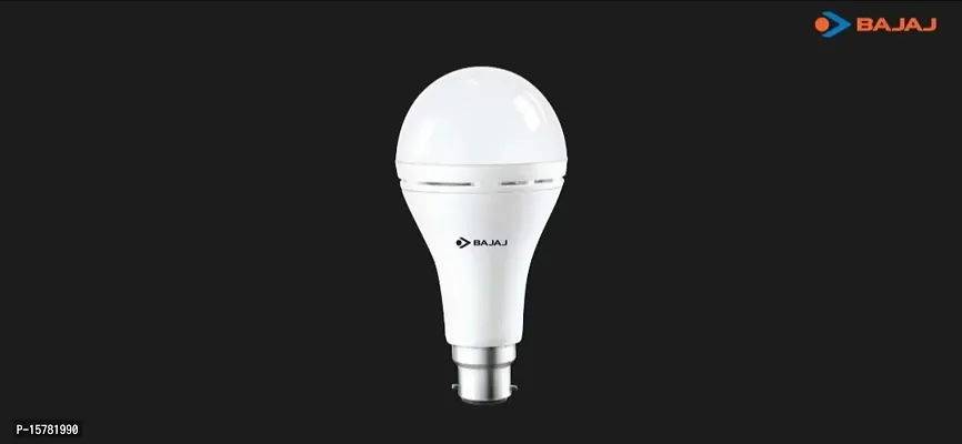 Bajaj 9W B22D Led White Inverter Lamp, (830328)-thumb0