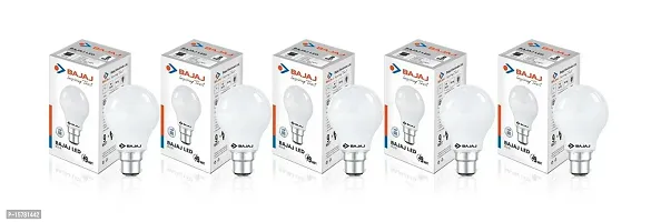 Bajaj 9W B22 LED White Bulb, Pack of 5