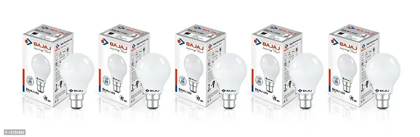 Bajaj 7W B22 LED Bulb (White) - Pack of 5