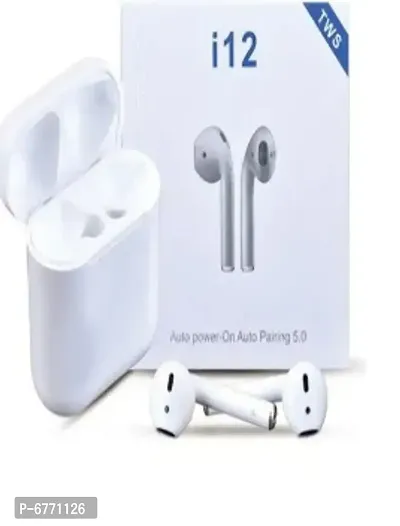 YOGDHARA i12 TWS air  pod Wireless Earbud Real Stereo Sport BT 5.0-CD3 Bluetooth Headset-thumb0