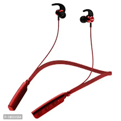 red 235 neckband wireless bluetooth earphone and headphone headset wireless neckband